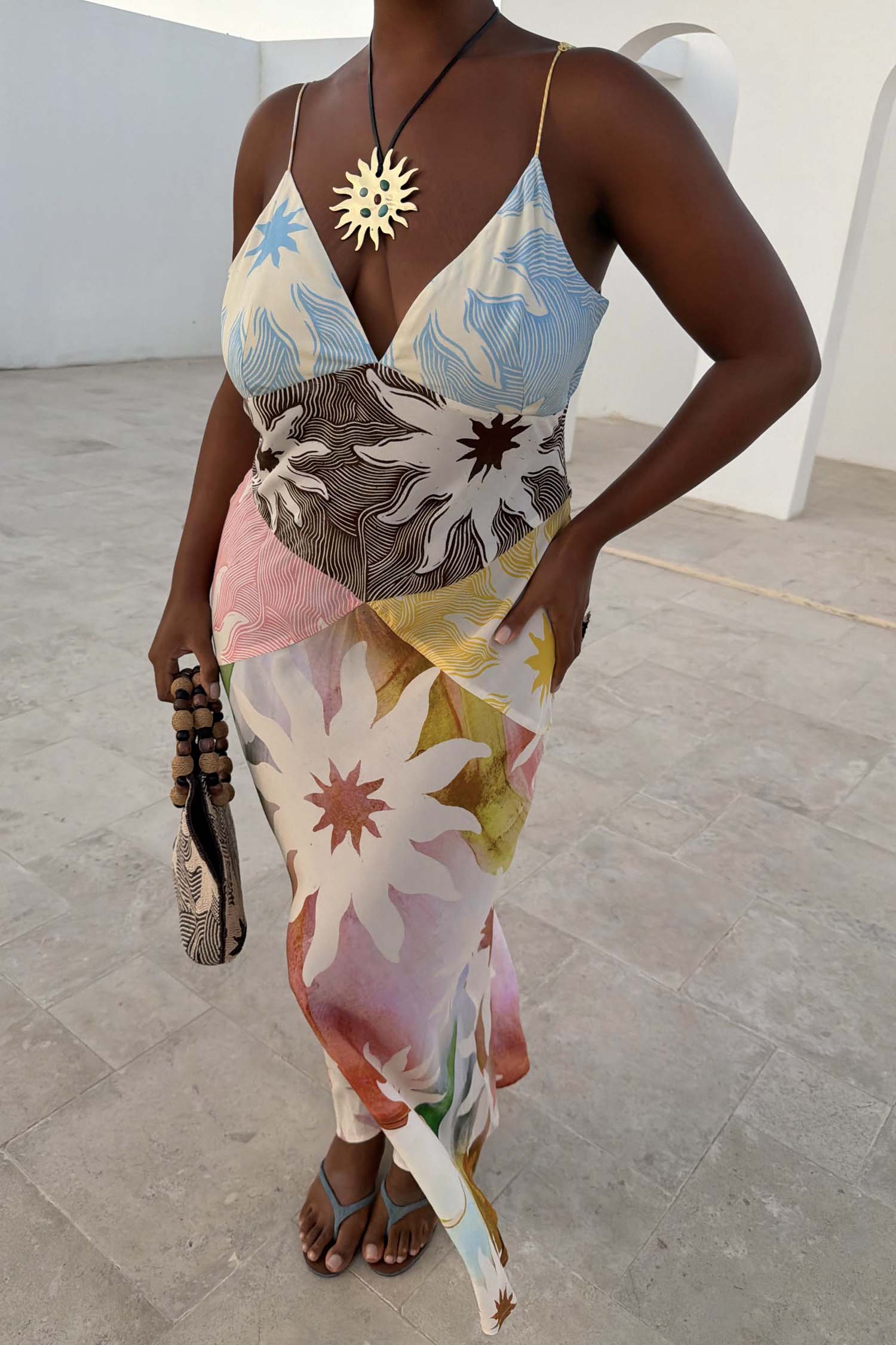 Abstract Soleil Emilia Dress - Image 10