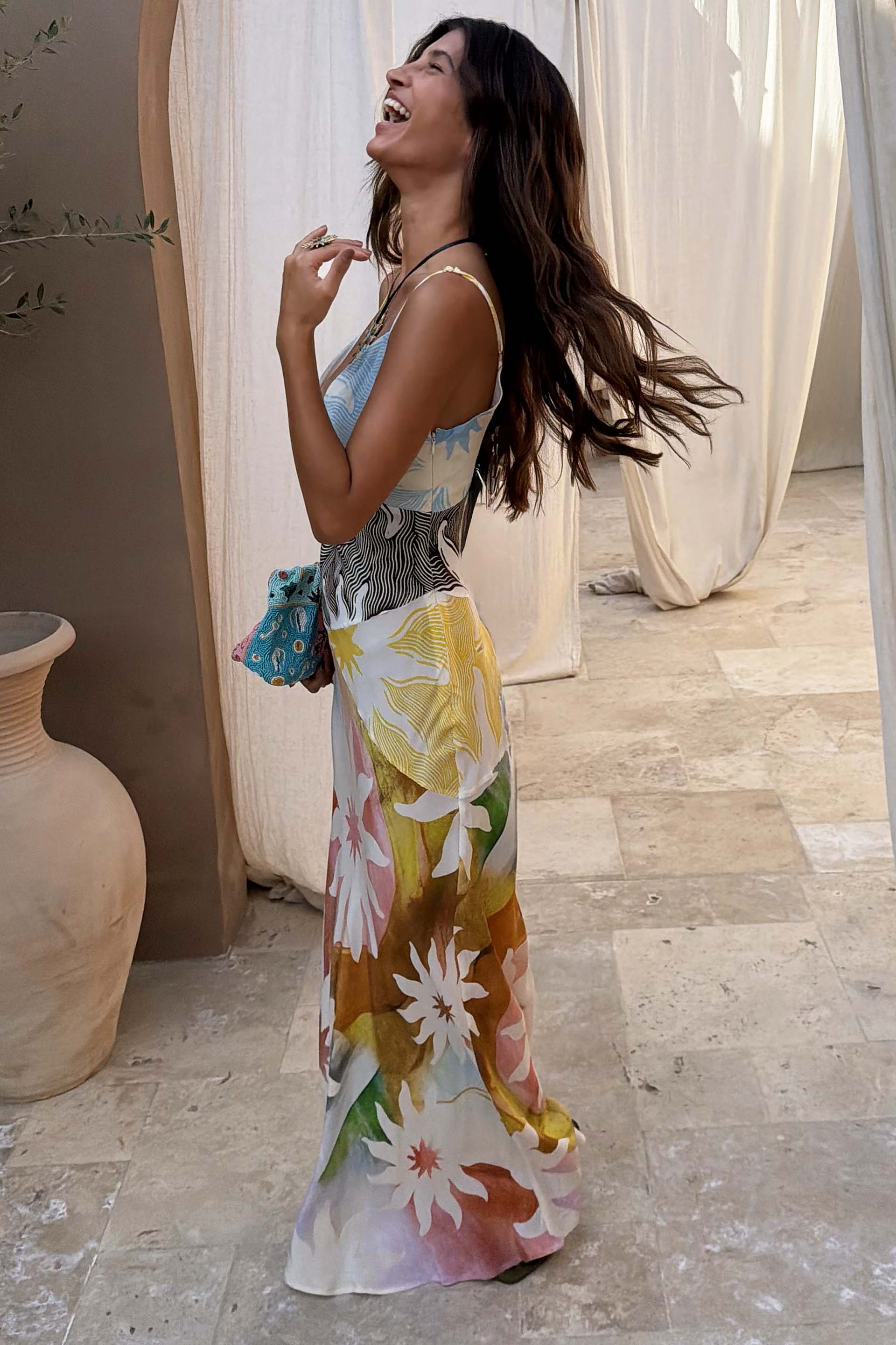 Abstract Soleil Emilia Dress Petite - Image 3