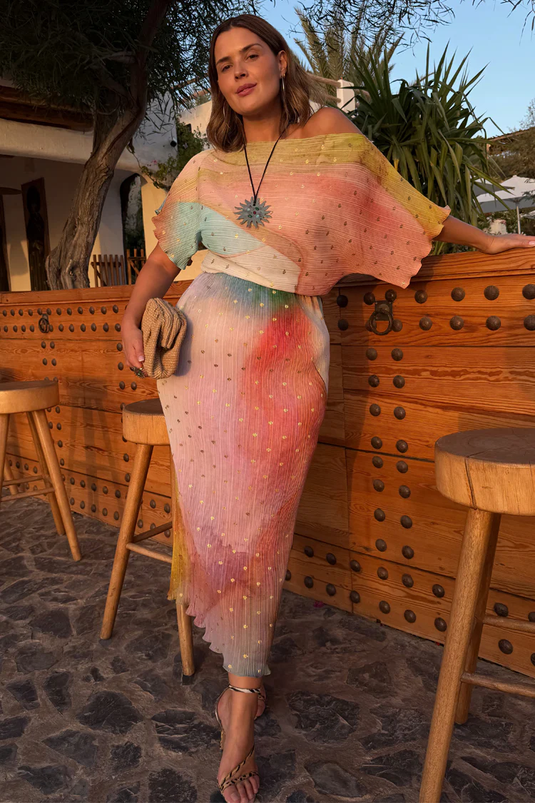 Abstract Tilly Dress - Image 4