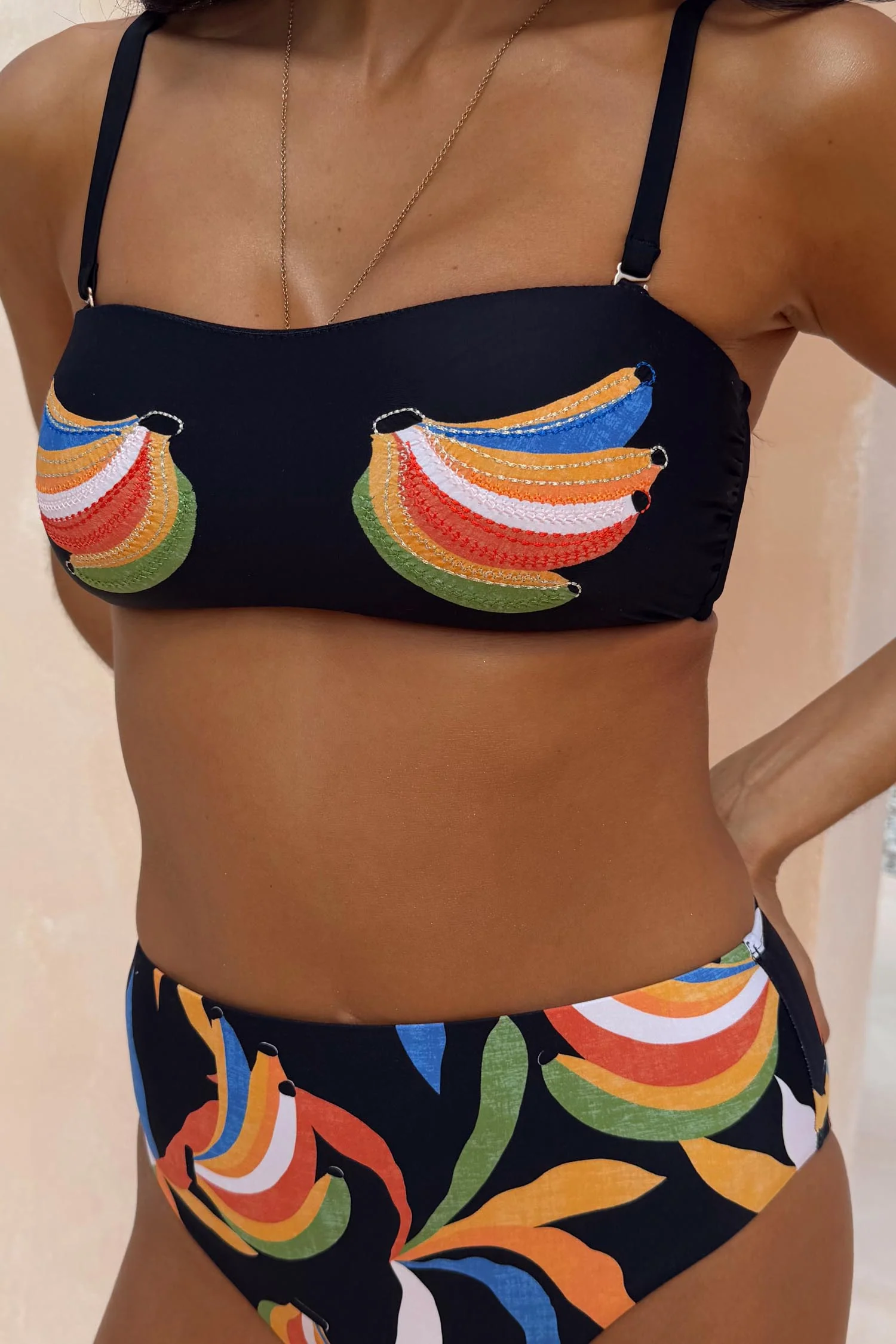 Banana Bandeau Bikini Top - Image 6