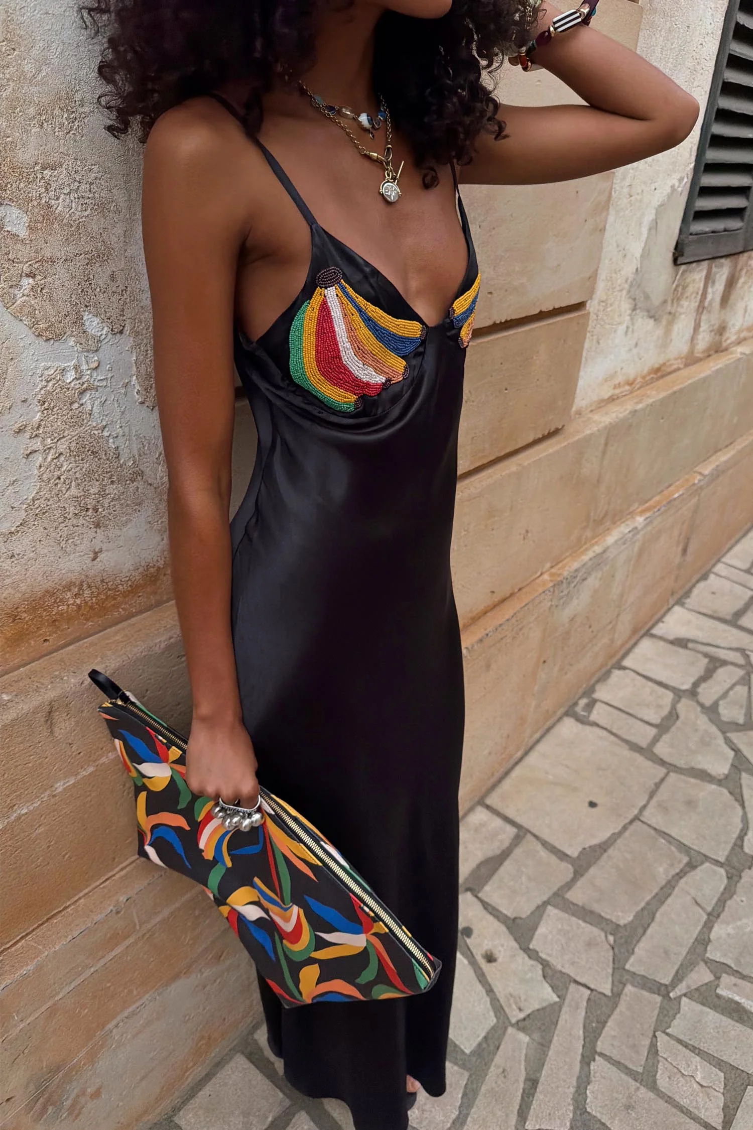Banana Slip Dress - Image 5