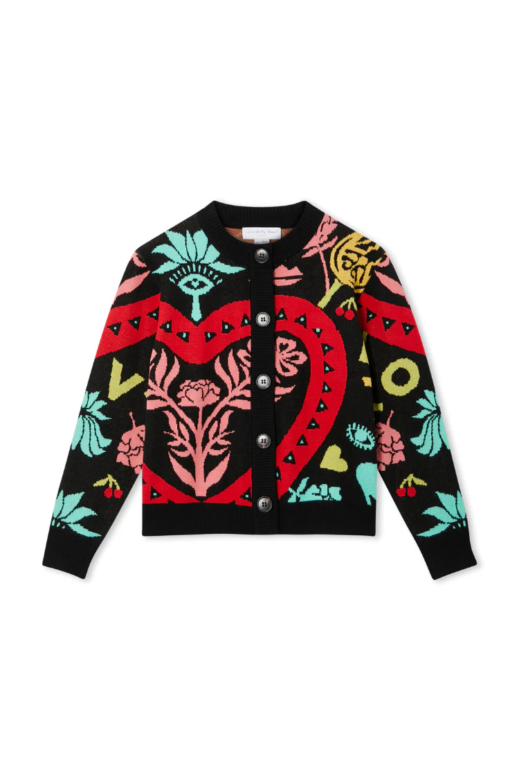 Black Amara Hollie Cardigan - Image 6
