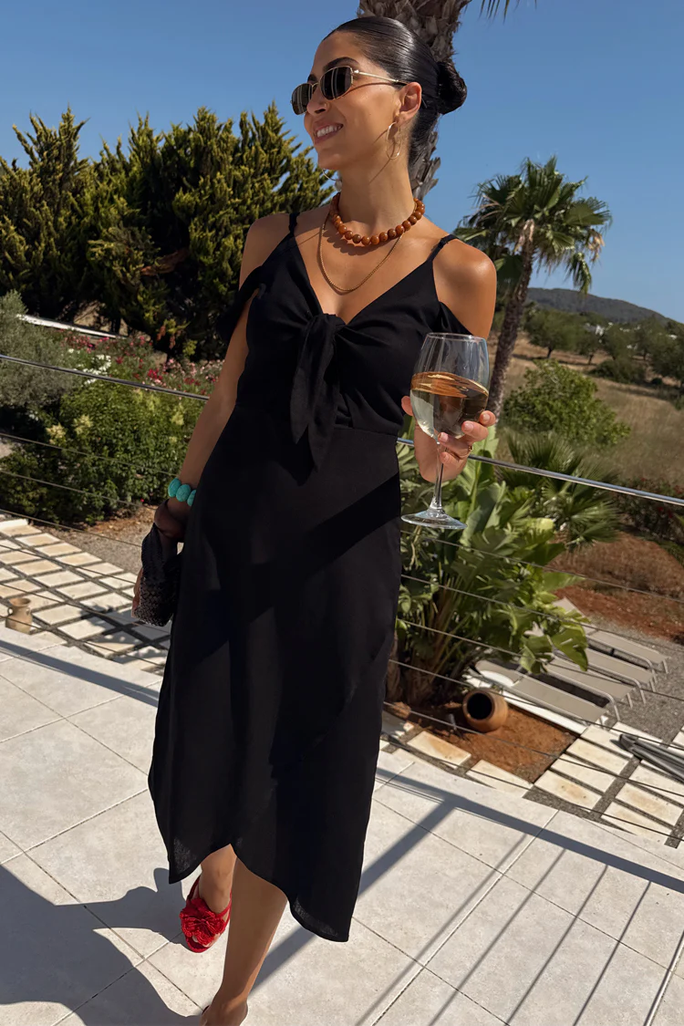 Black Cassie Dress - Image 5
