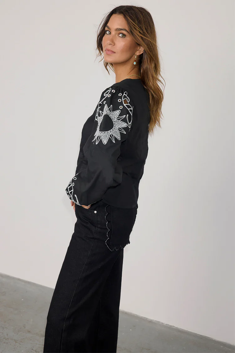 Black Enchanted Lillie Top - Image 3