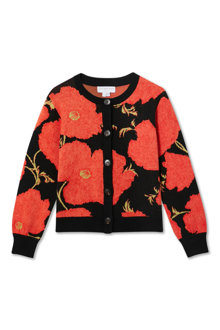 Black Poppy Cardigan - Image 12