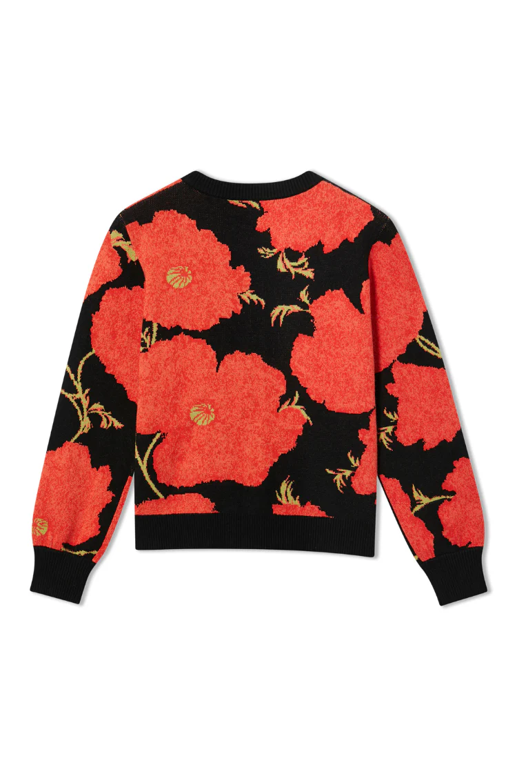 Black Poppy Cardigan - Image 14