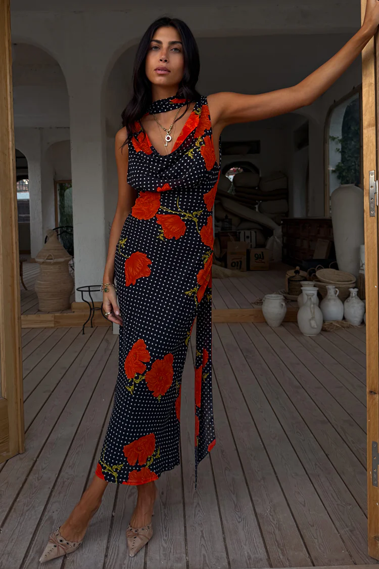 Black Poppy Sophie Dress - Image 7