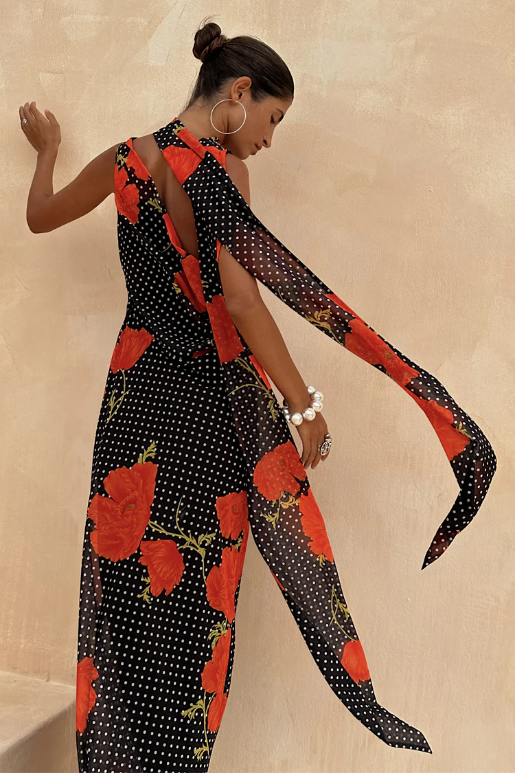 Black Poppy Sophie Dress Petite - Image 5