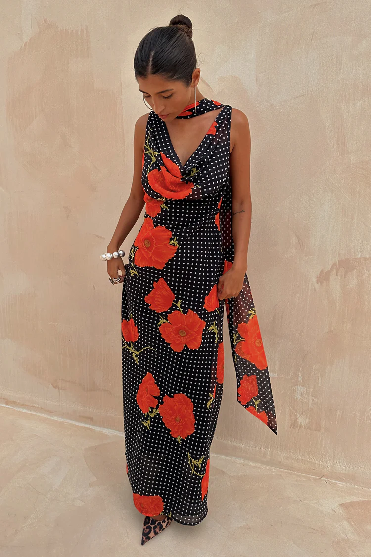 Black Poppy Sophie Dress Petite - Image 7