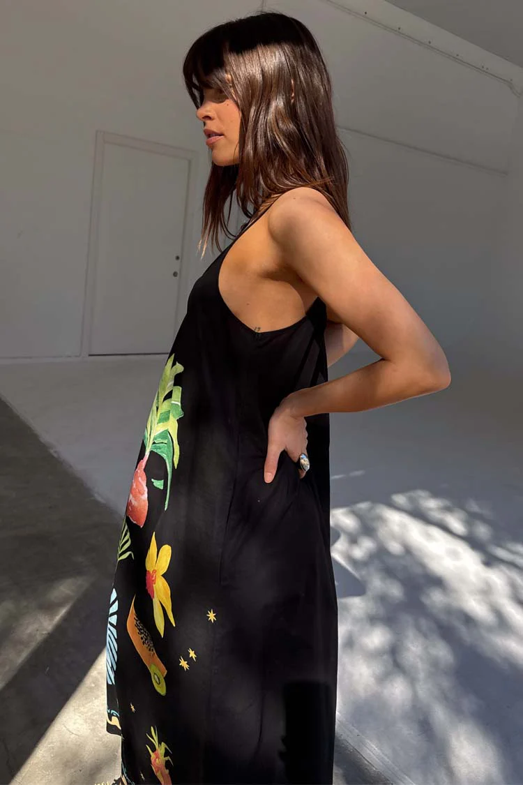 Black Rio Maxi Dress - Image 7