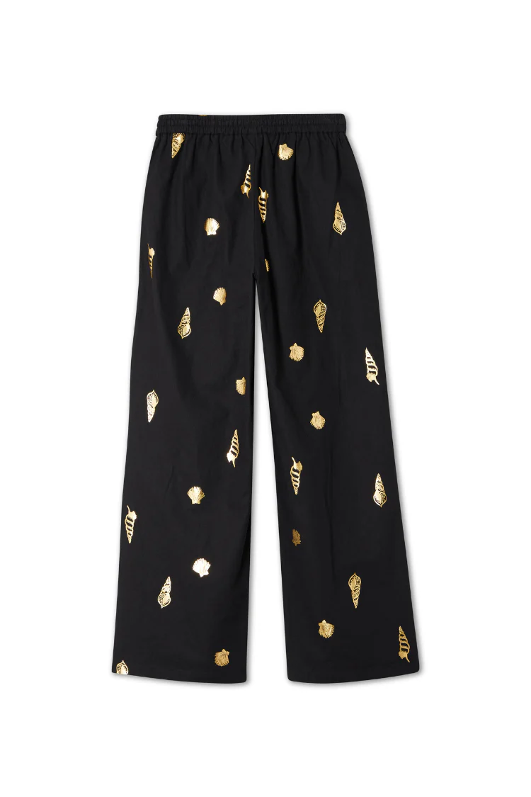 Black Shell Elissa Trousers Petite - Image 10