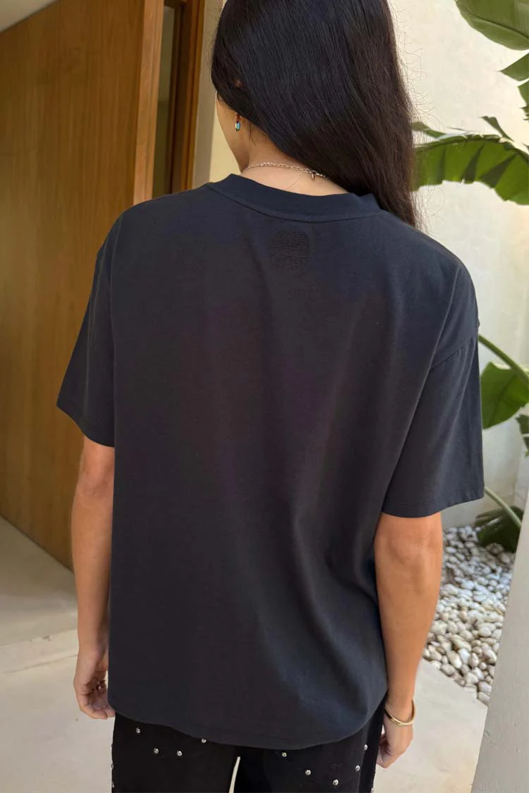 Black Studded T-Shirt - Image 7