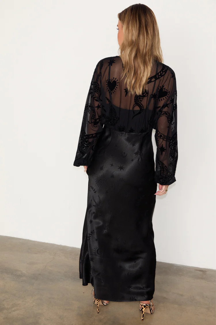 Black Swallow Romance Emma Dress - Image 12