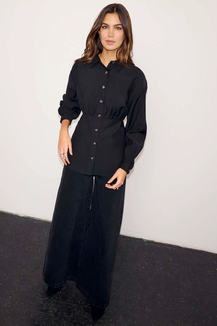 Black Zoe Shirt - Image 5