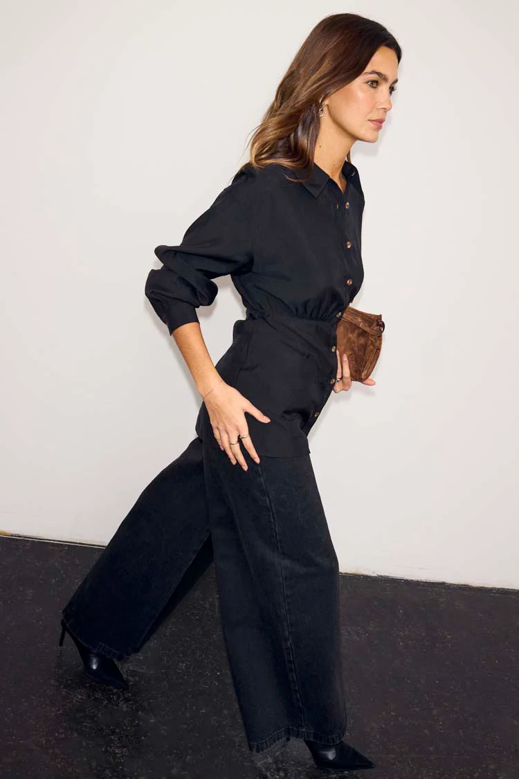 Black Zoe Shirt - Image 6