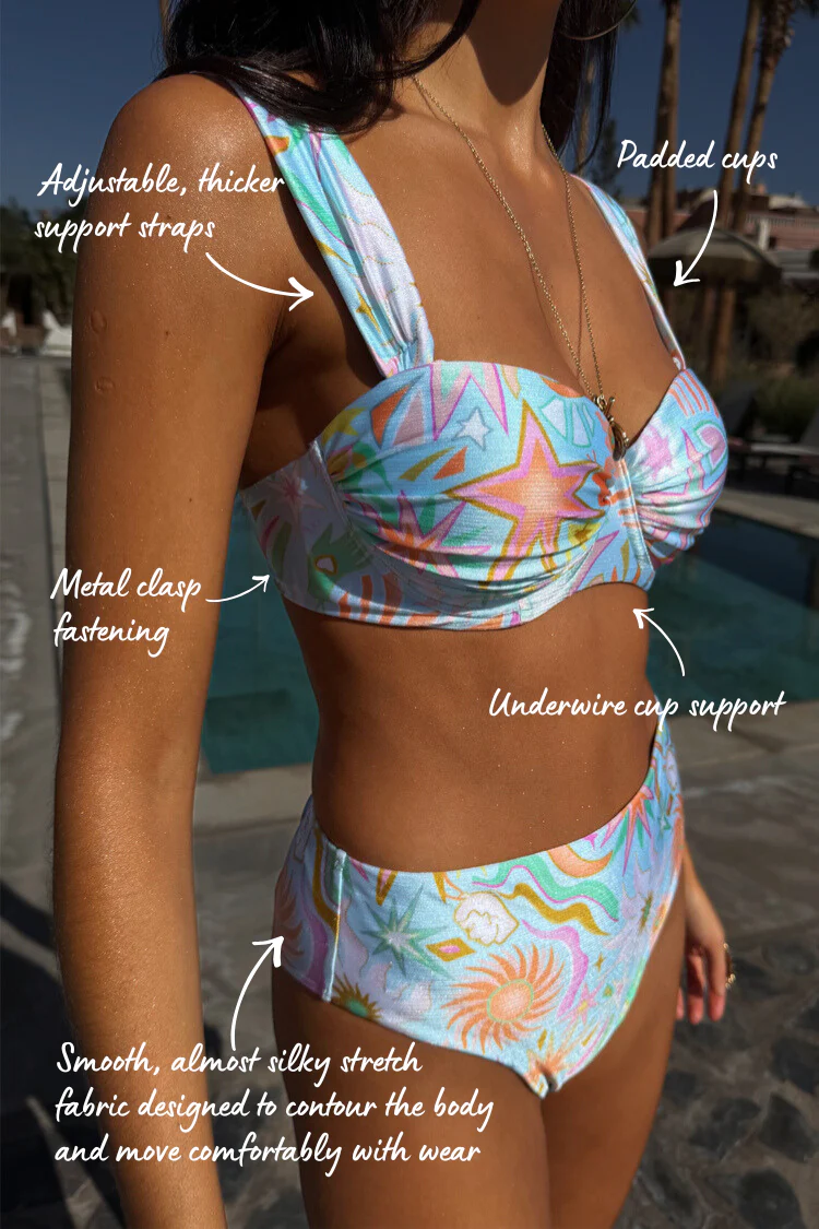 Blue Dreamer Bikini Top - Image 6