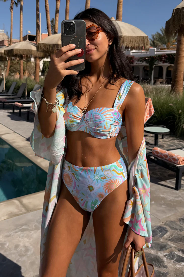 Blue Dreamer High Waist Brief - Image 2