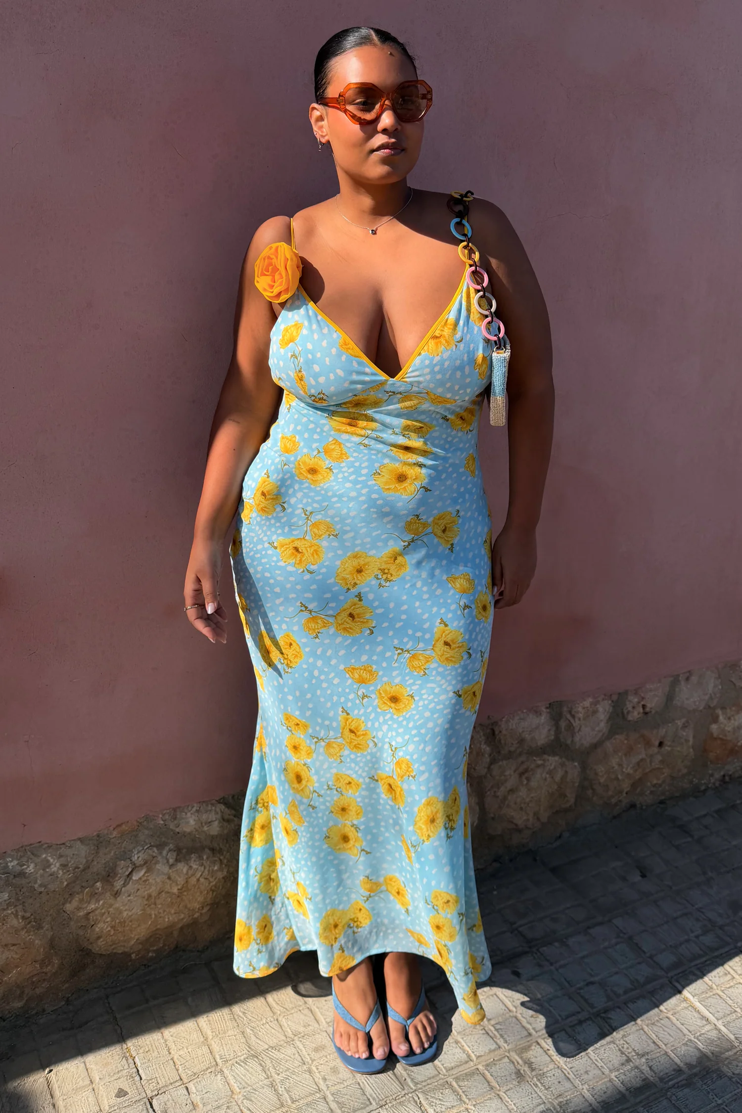 Blue Fawn Poppy Elsie Dress - Image 3