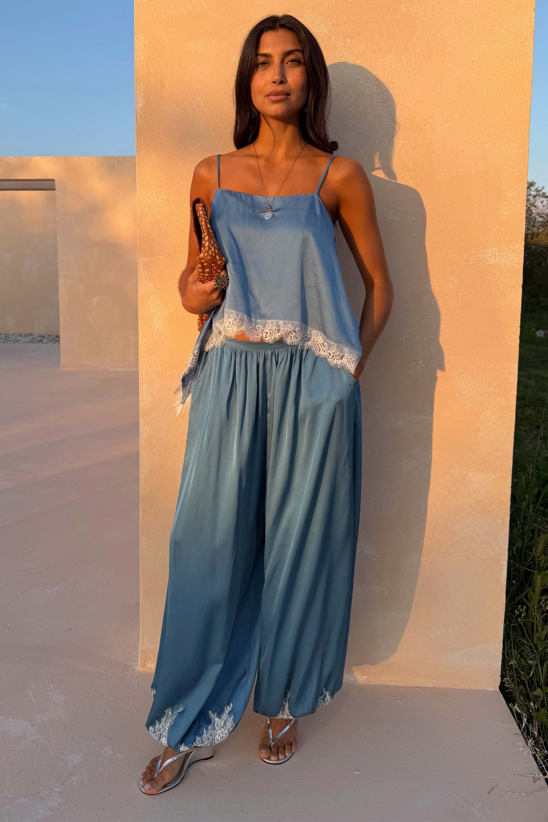Blue Lace Swing Cami - Image 8