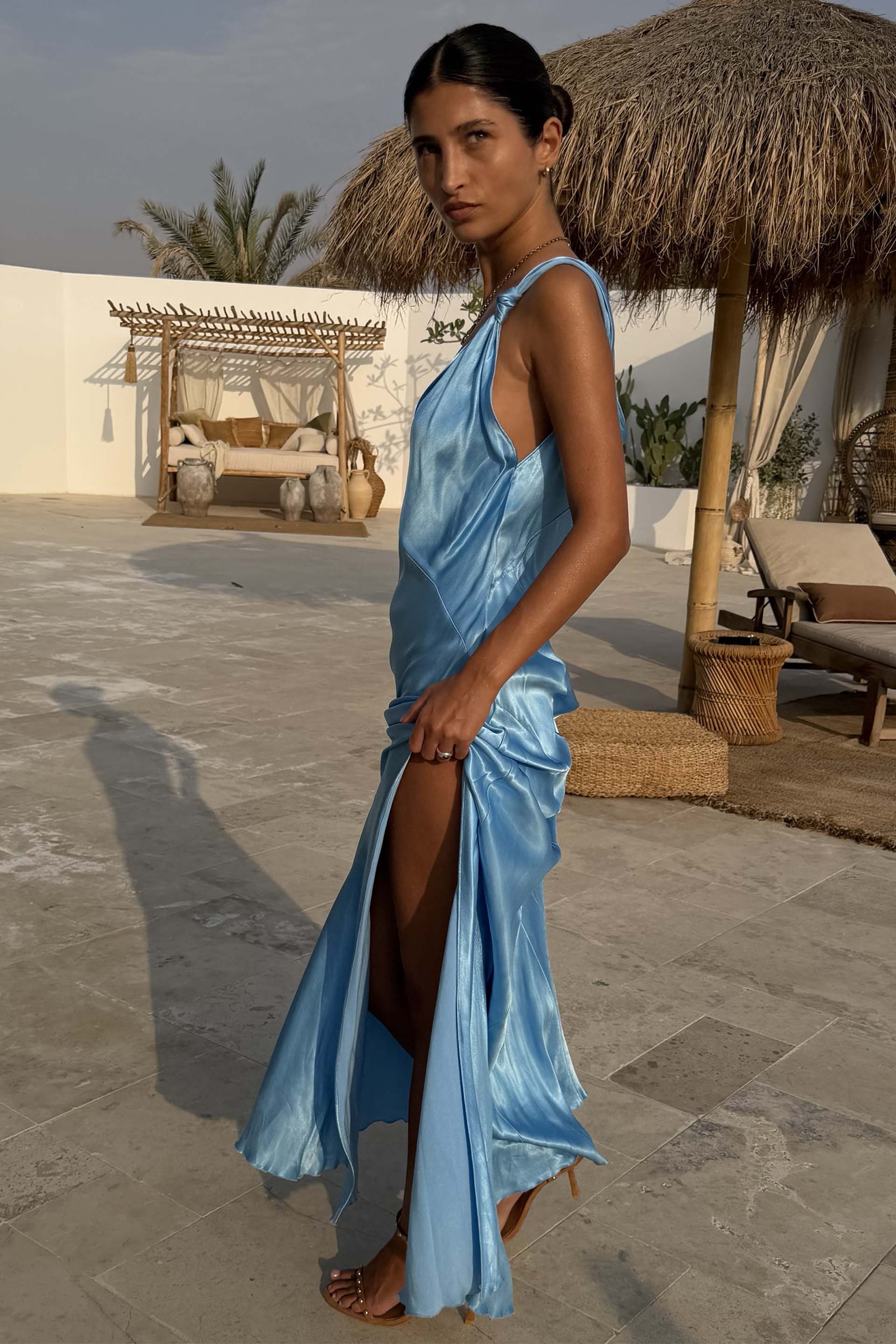 Blue Sofia Dress - Image 5