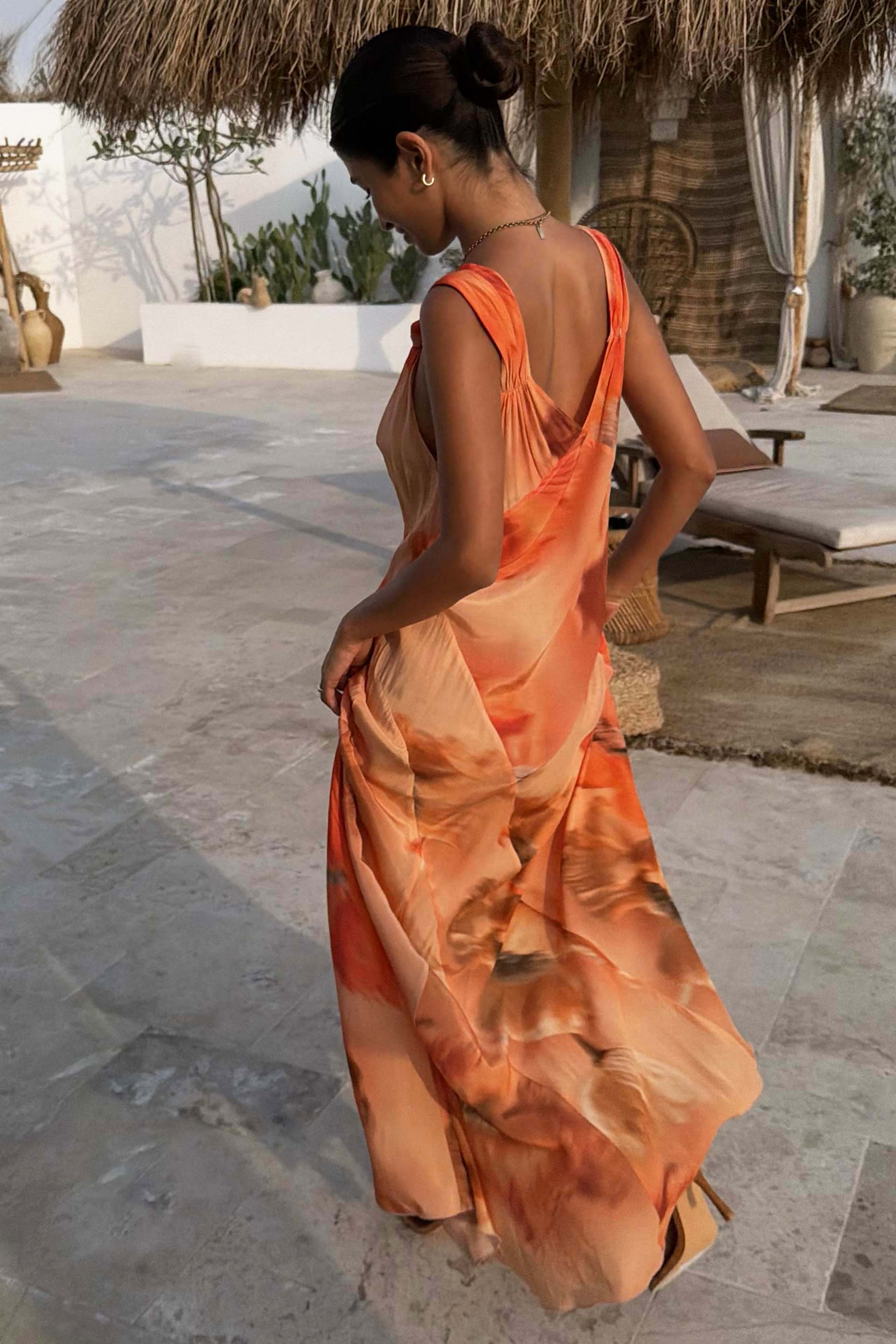 Blurred Floral Sofia Dress - Image 3