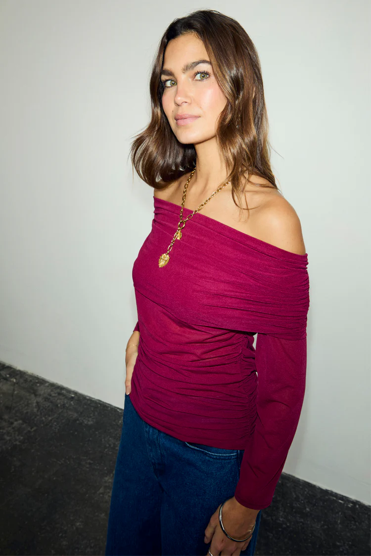 Burgundy Diaz Top - Image 5
