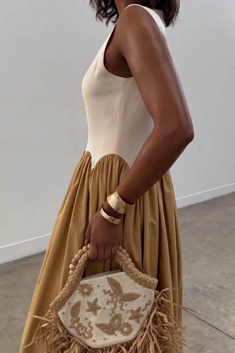 Camel Monika Dress - Image 5