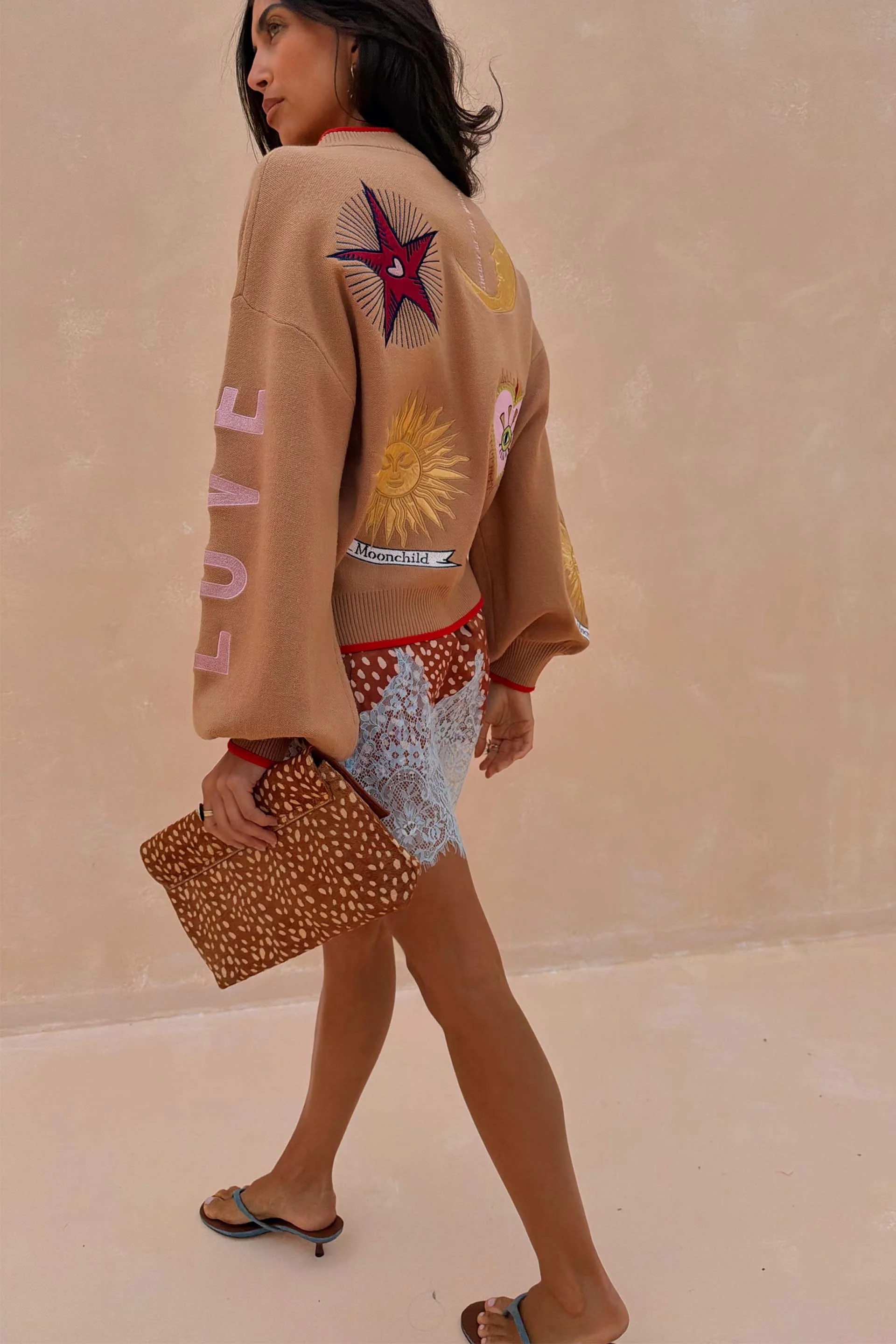 Camel Mystical Cardigan - Image 5