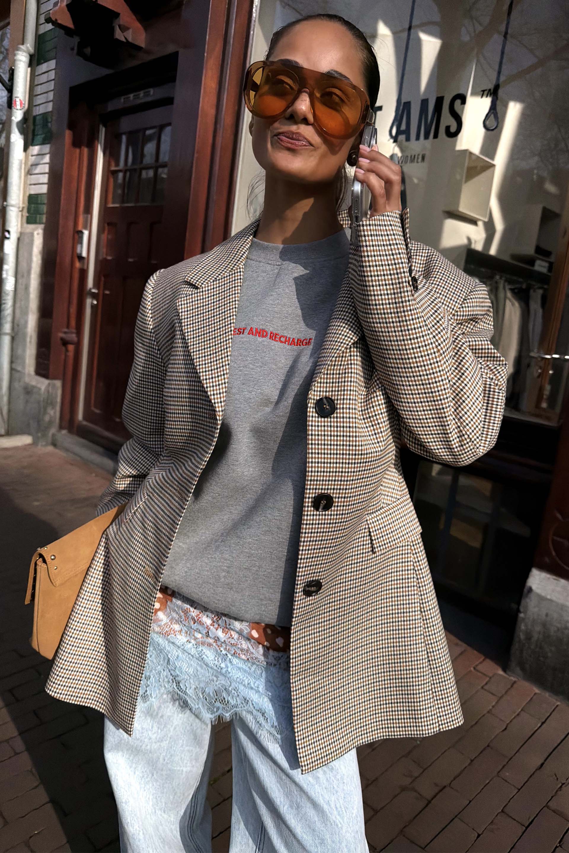 Check Blazer - Image 2
