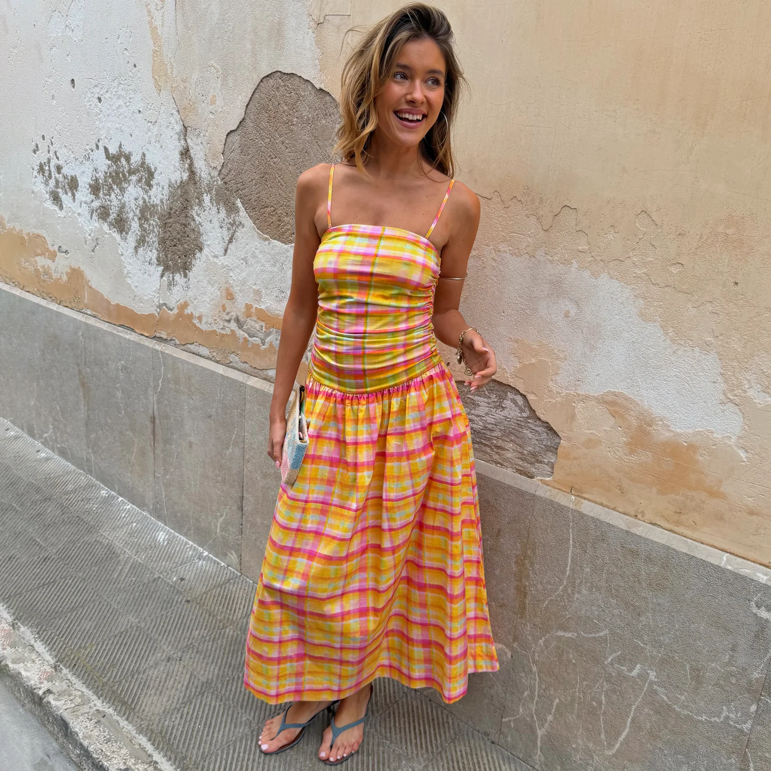 Check Lola Dress