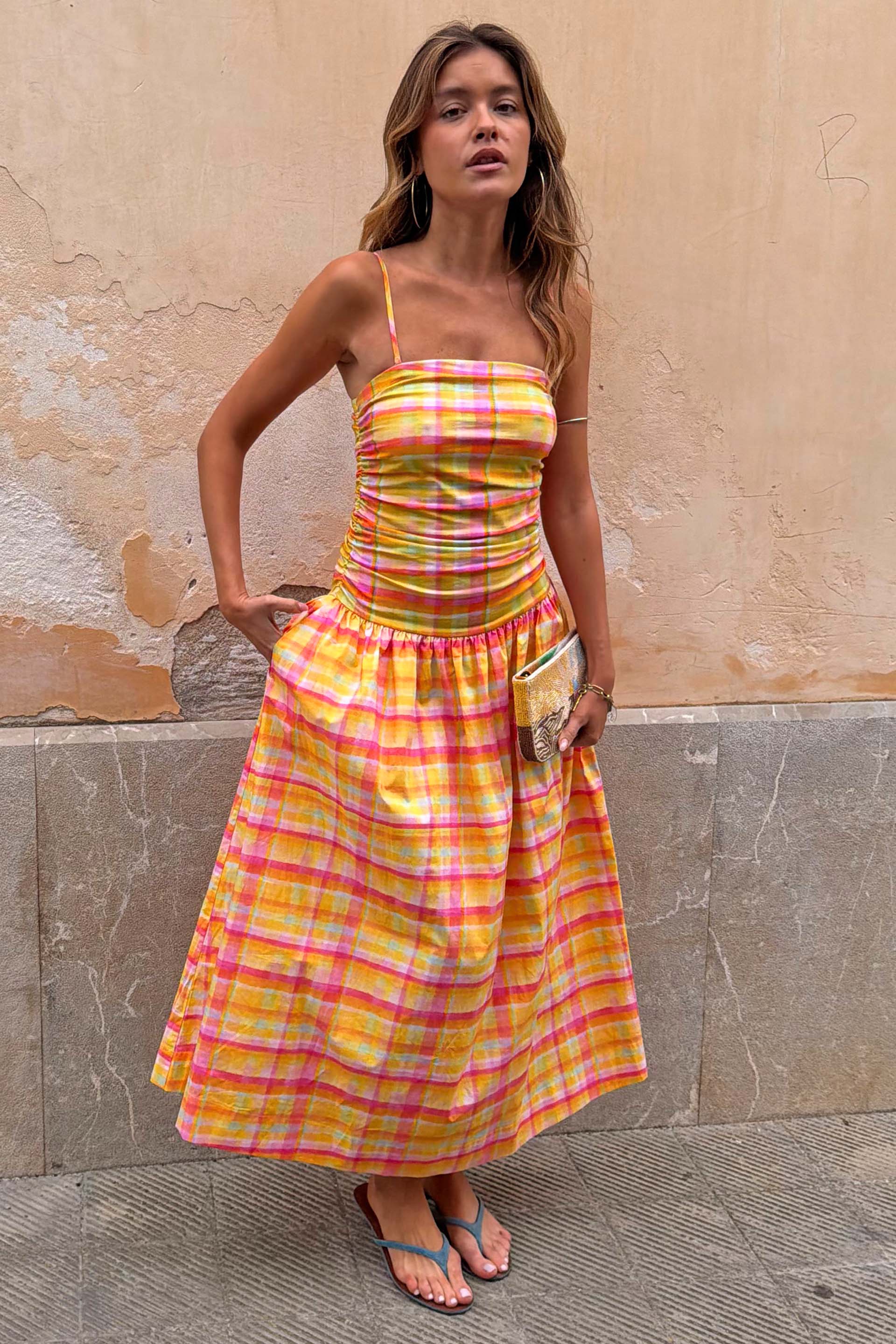 Check Lola Dress - Image 3