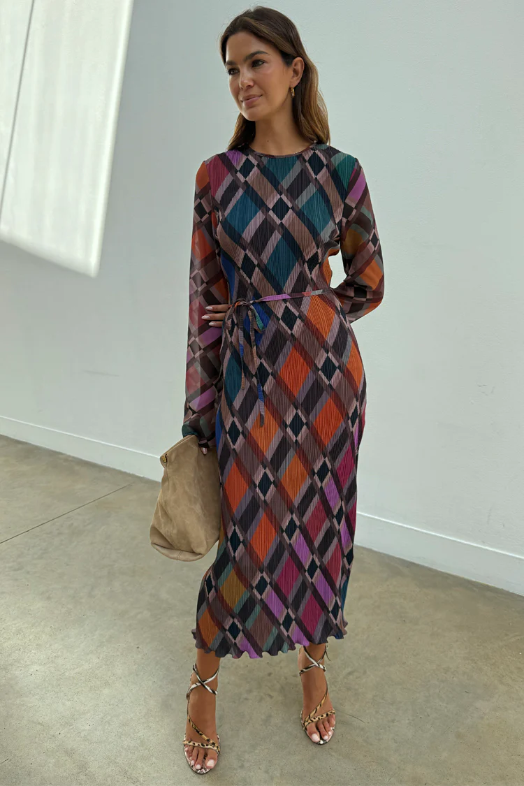 Check Soho Dress - Image 2