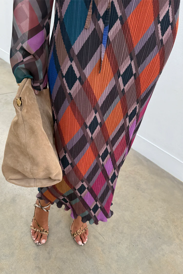 Check Soho Dress - Image 4