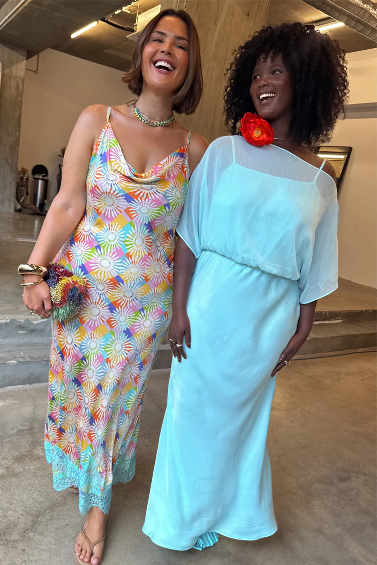 Check Sun Patti Dress - Image 5