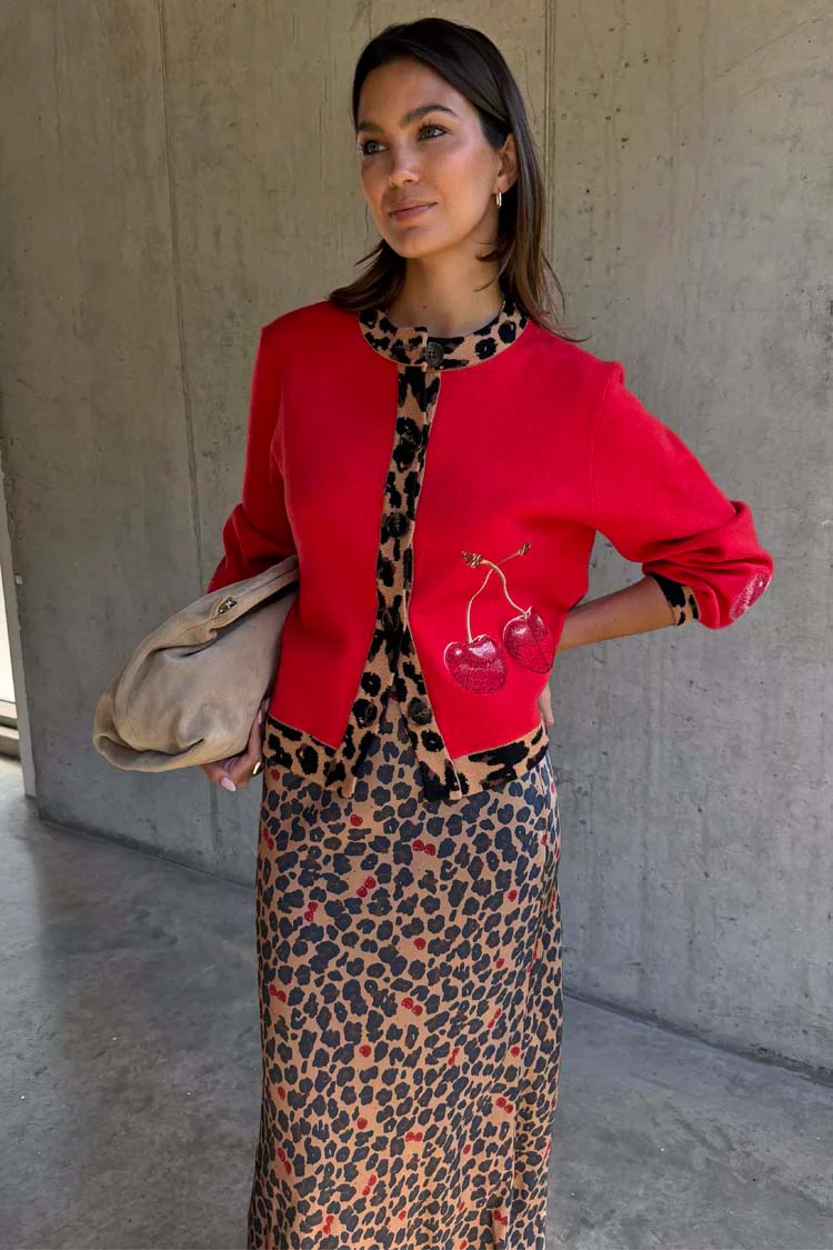 Cherry Holly Cardigan - Image 2