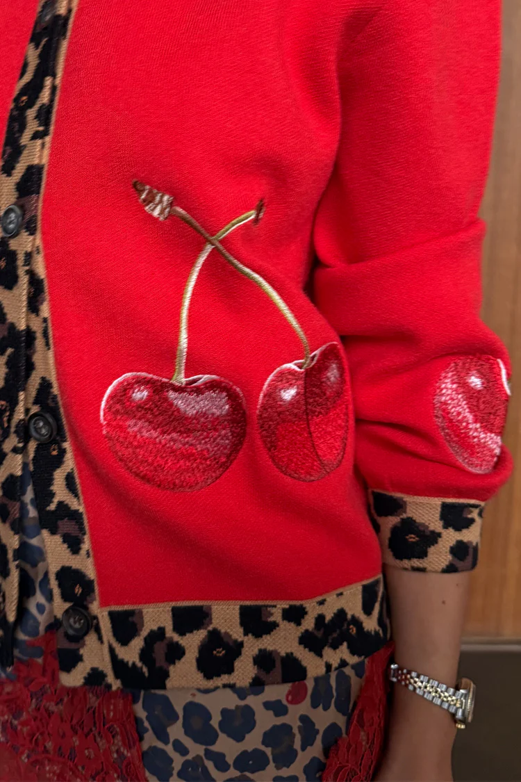 Cherry Holly Cardigan - Image 6