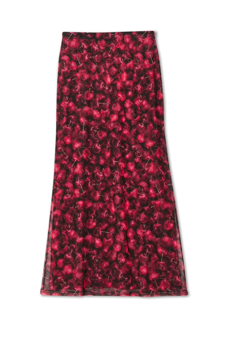 Cherry Mesh Dorris Skirt - Image 5
