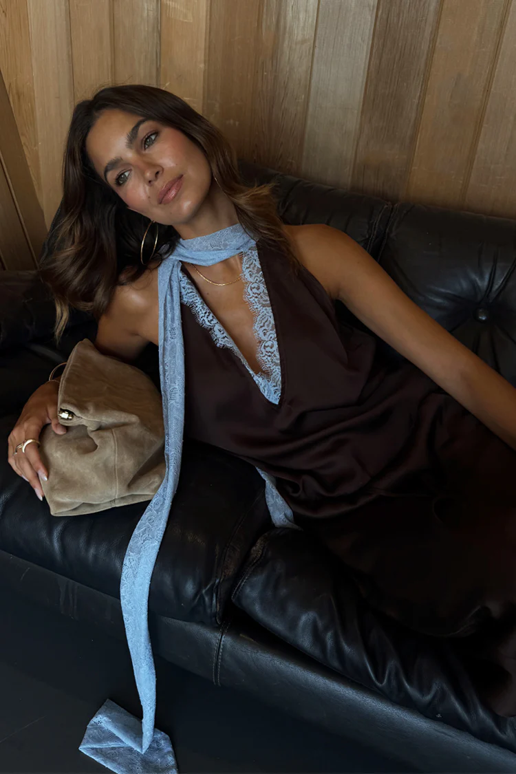 Chocolate Blue Lace Top - Image 11