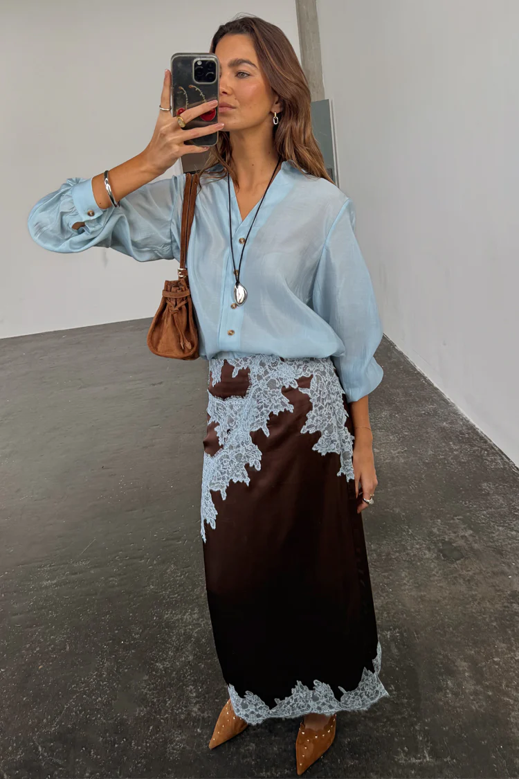 Chocolate Lily Skirt - Image 7