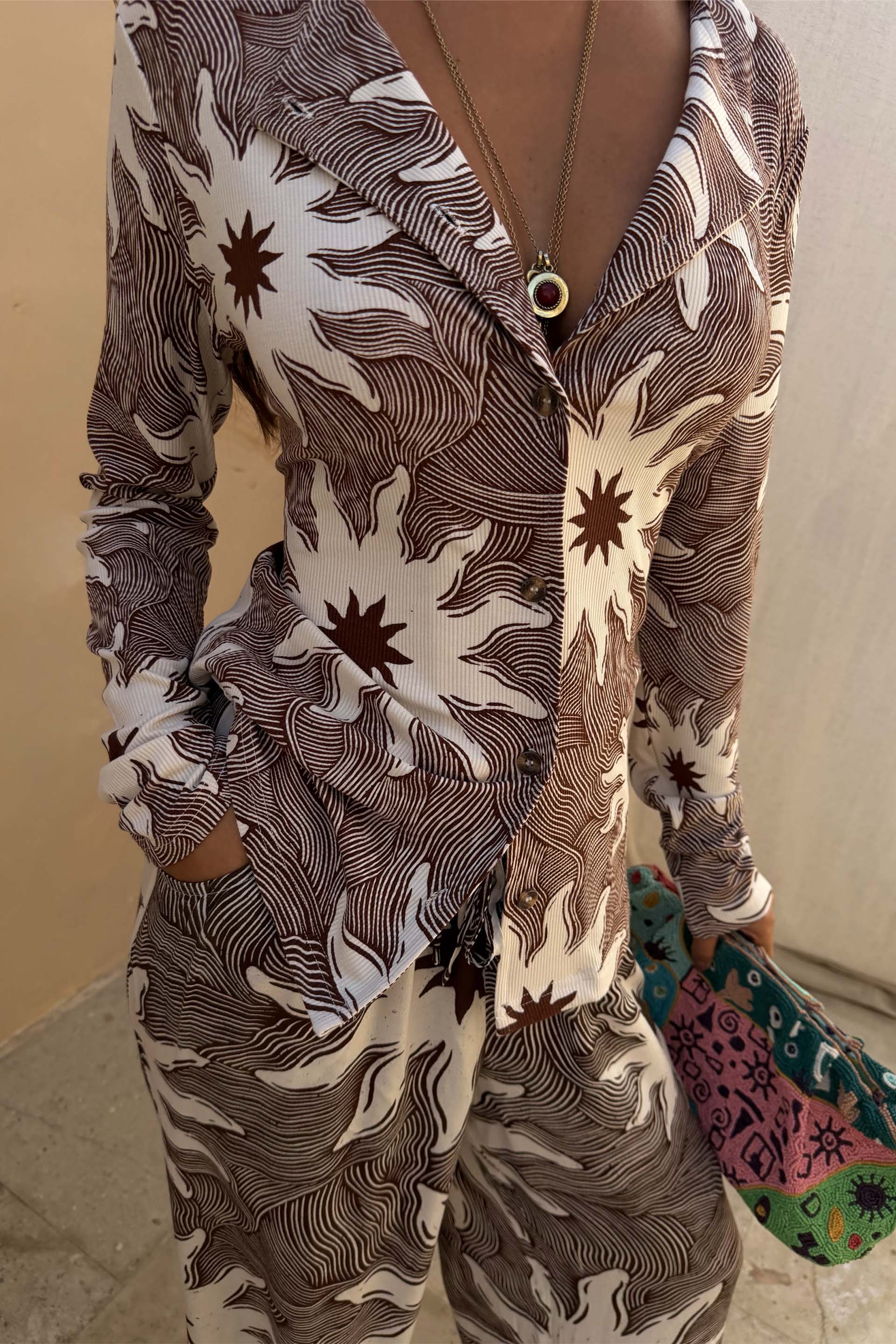 Chocolate Soleil Alexa Cardigan - Image 5