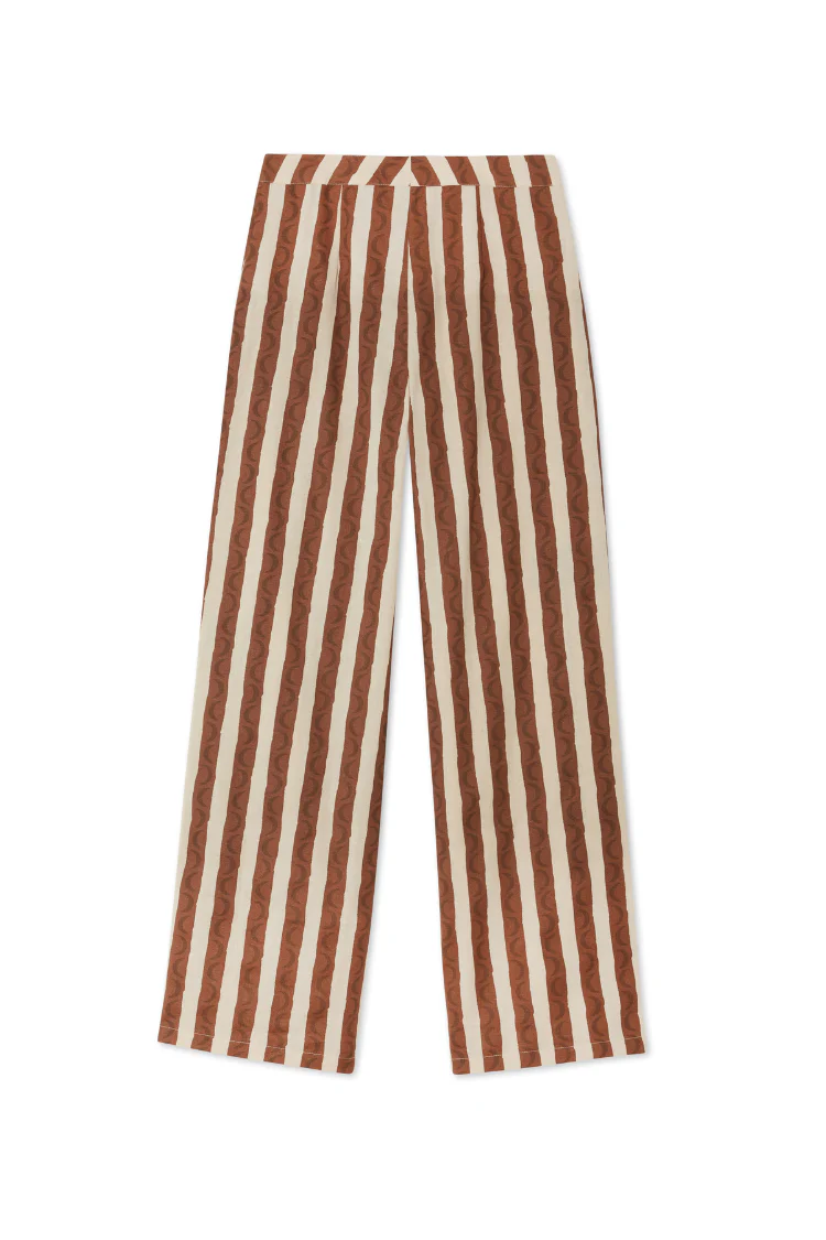 Chocolate Stripe Trousers - Image 11
