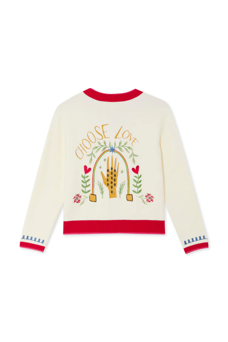 Choose Love Cardigan - Image 10