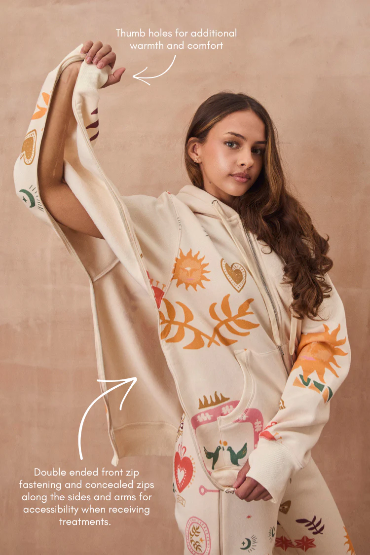 Cream Sundazed Accessible Hoodie - Image 3
