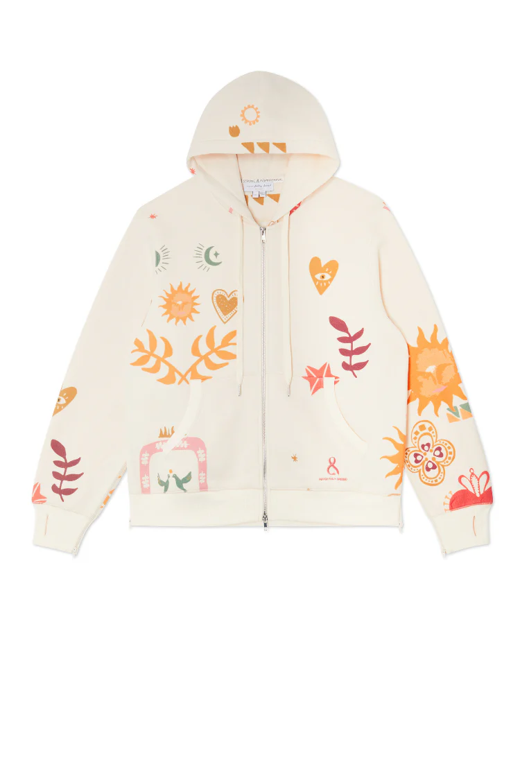Cream Sundazed Accessible Hoodie - Image 9