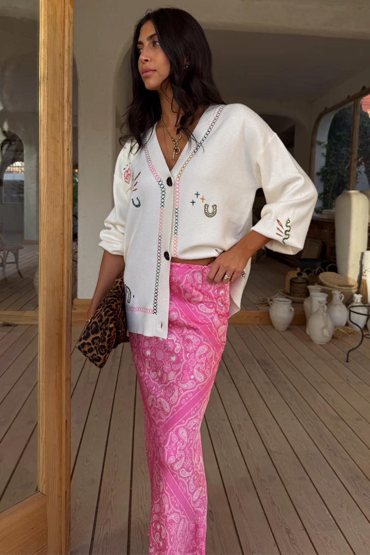 Cream Western Martha Cardigan - Image 5