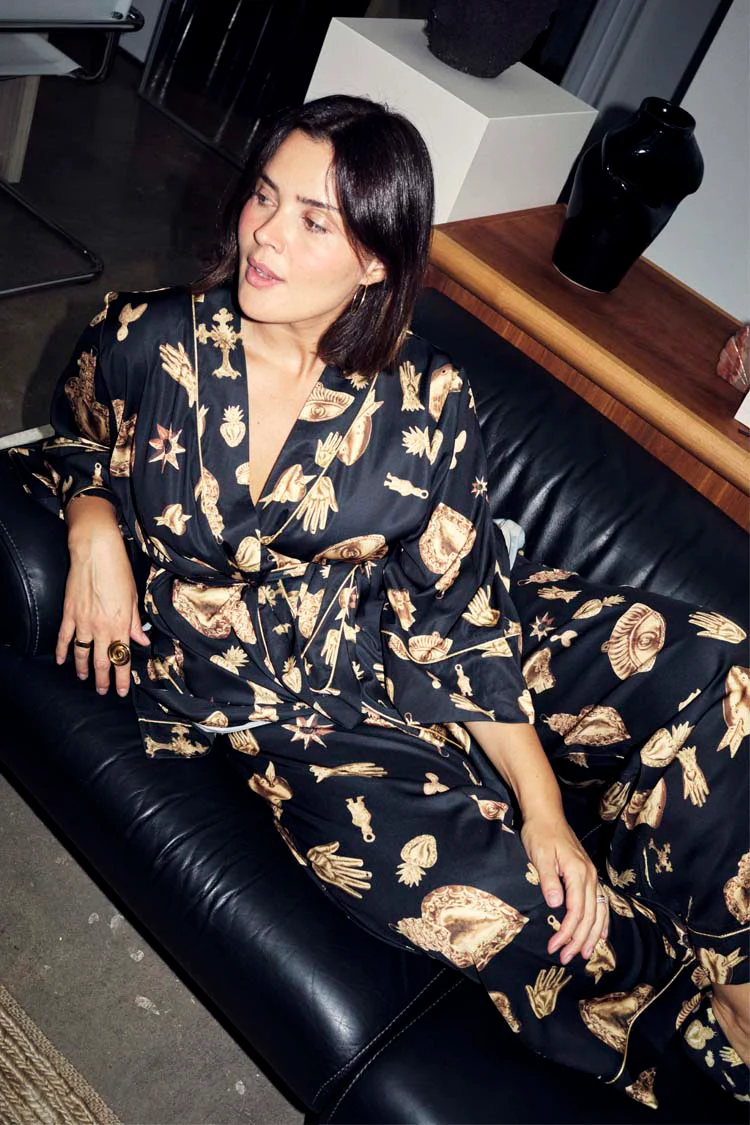 Deloris Satin Robe - Image 10