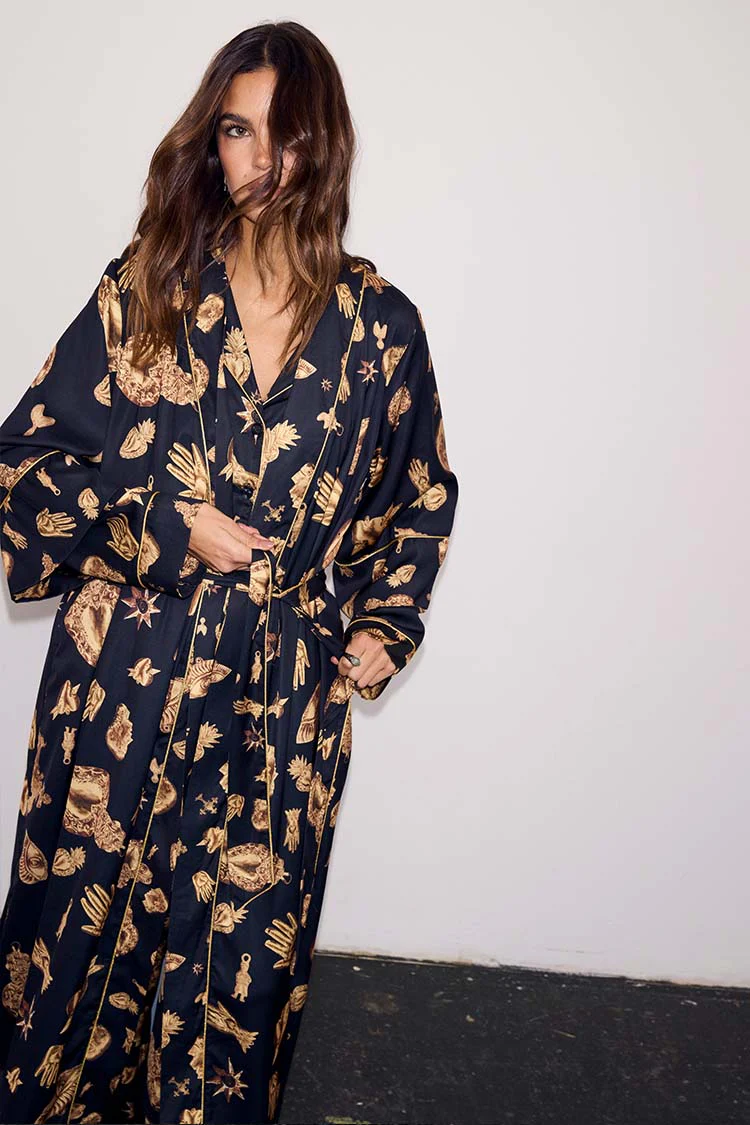 Deloris Satin Robe - Image 7