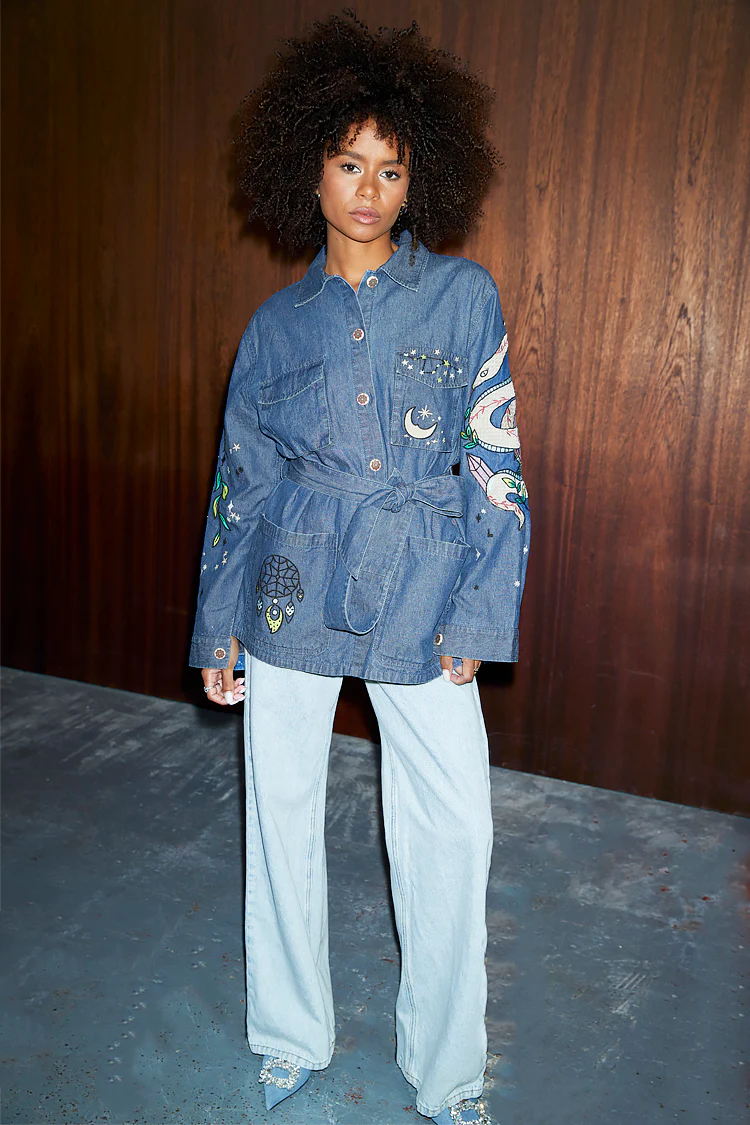 Denim Manifestation Jacket - Image 2