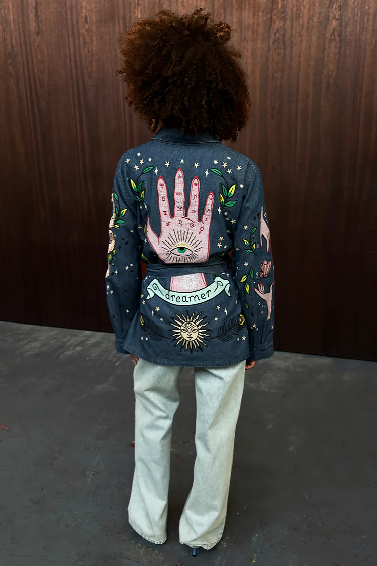 Denim Manifestation Jacket - Image 3