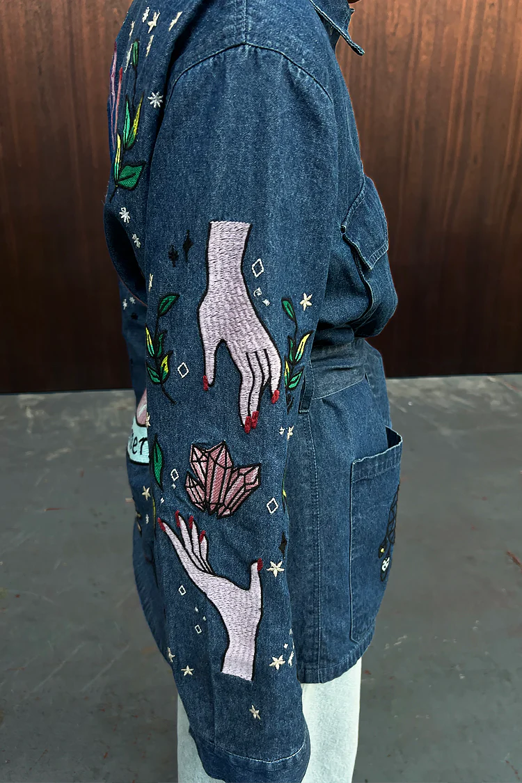 Denim Manifestation Jacket - Image 5
